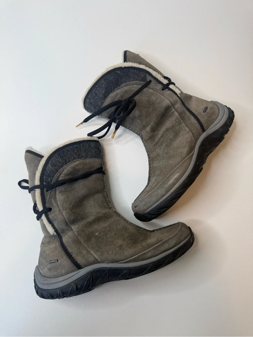 Patagonia Attlee Tie Leather Boots Cold Weather Outdoor Size 7